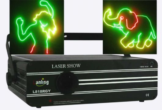 260Mw Rgy Pro Animation Laser Stage Light 